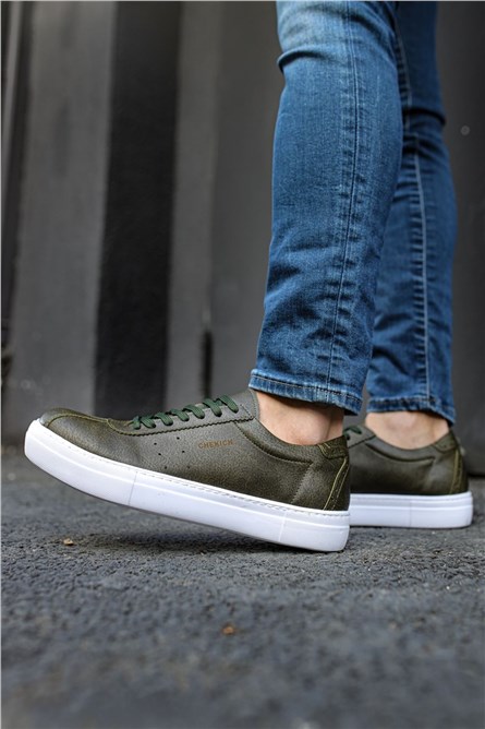 Chekich Men's Shoes CH163 - Khaki #359709