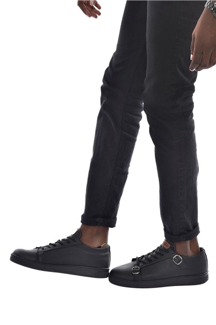 Chekich Men's CH191 Lace Up Shoes - Black #365611