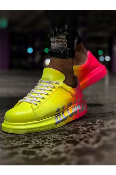 Chekich Unisex Shoes CH254 - Yellow-Pink #359782