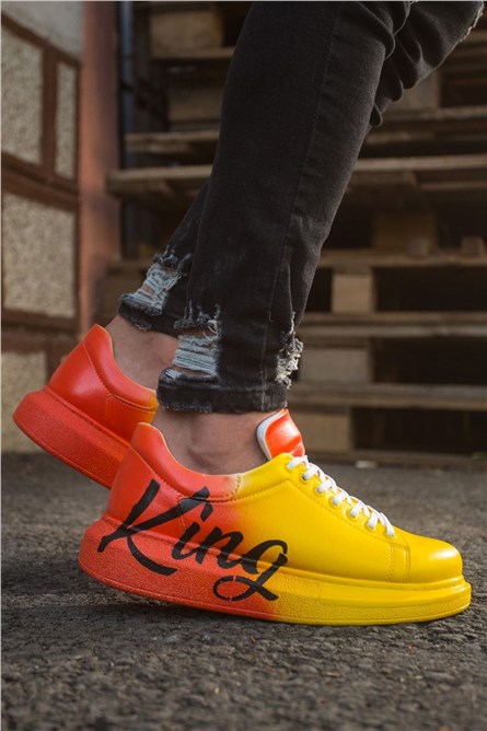 Chekich Unisex Shoes CH254 - Yellow-Orange #359807