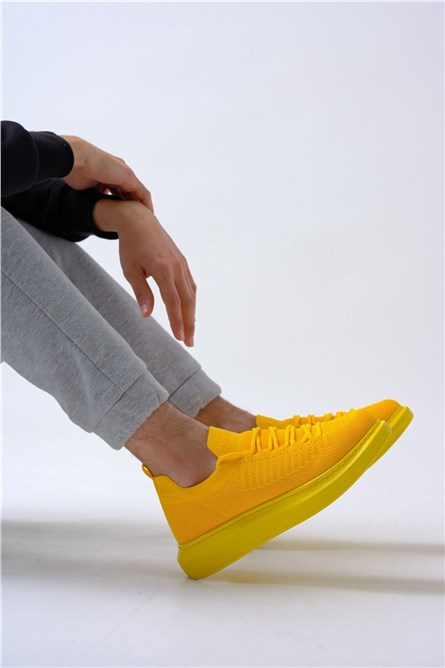 Chekich Unisex Textile Shoes CH307 - Yellow #359905