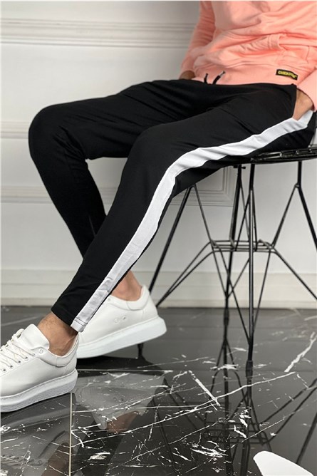 Chekich Men's Sports Bottom - Black #359923