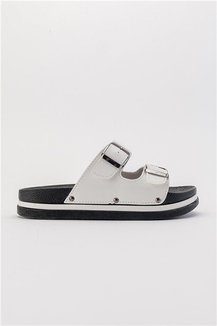 Women's Casual Slippers - White #381878