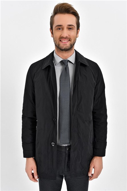 Centone Men's Coat - Black #268198