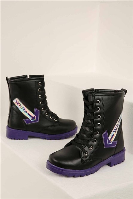 Kids Boots 26-33 - Black #322741
