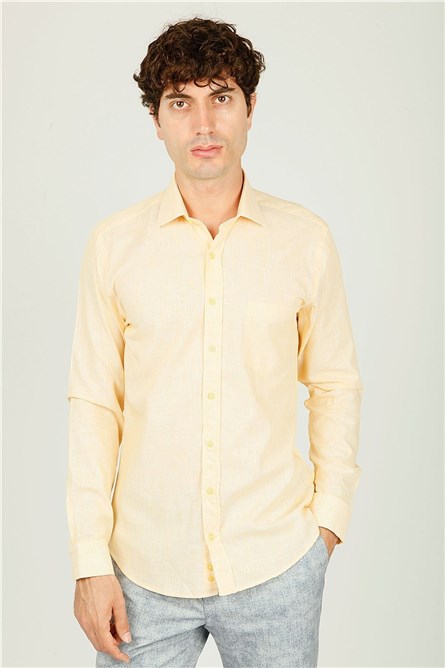 Centone Men's Shirt - Yellow #307327
