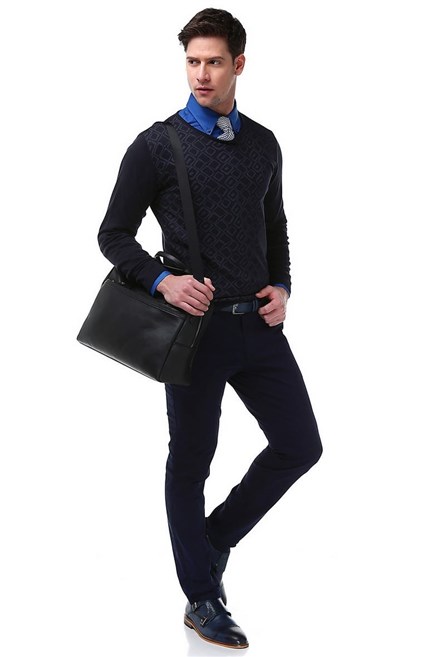 Centone Men's Shirt - Blue #269097