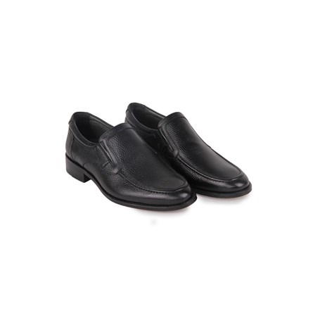 Men's Real Leather Shoes - Black #318997