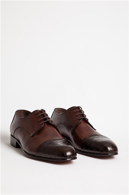 Men's Real Leather Shoes - Brown #318152