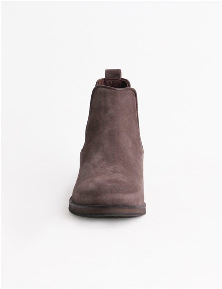 Men's Real Leather Chelsea Boots - Vizon #319019