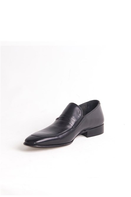 Men's Real Leather Shoes - Black #318181