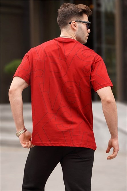 Men's T-Shirt 6061 - Bordeaux #394478