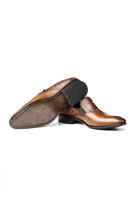Ducavelli Men's Real Leather Shoes - Light Brown #311488