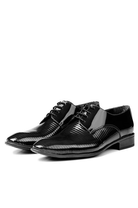 Ducavelli Men's leather shoes - Black #320232