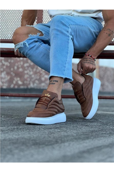 Men's Casual Shoes WG094 - Color Taba #385356