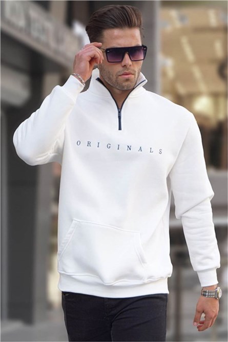 Men's Sweatshirt 6028 - Ecru #361351