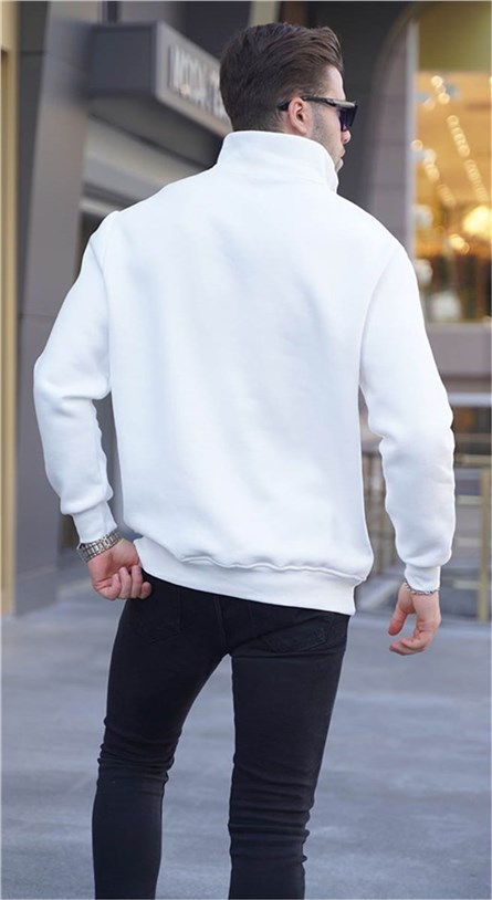 Men's Sweatshirt 6028 - Ecru #361351