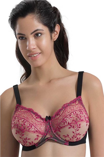 C&City Women's Bra - Pink #313144