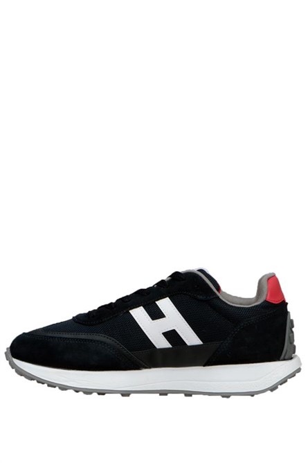 Hammer Jack Men's Sports Shoes 101 23542-M - Navy Blue with Red #407263