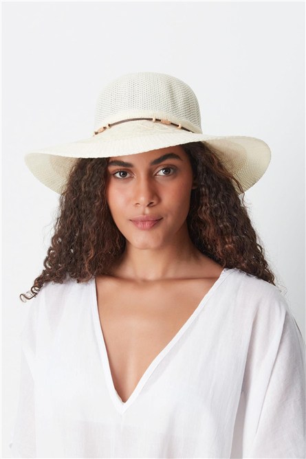 Mercerized Beach Hat T24740-11  #451440