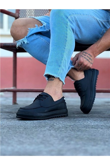 Men's Casual Shoes WG506 - Black #404310