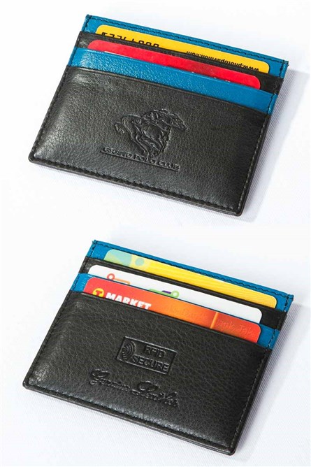 GPC POLO Cardholder E-188-Black-Blue 9979162