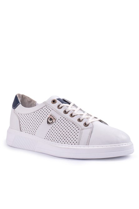 GPC POLO Men's leather casual shoes - White 20210835302