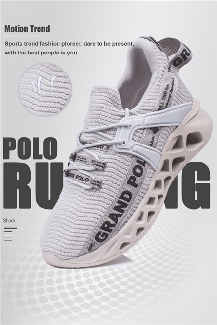 GPC POLO Men's shoes - White Gray 2022AF05