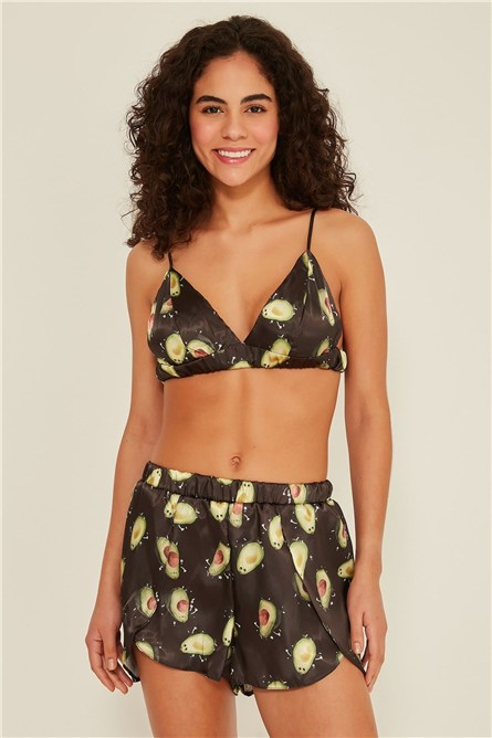 C&City 075 Women Satin Short Pyjama Set  #450205