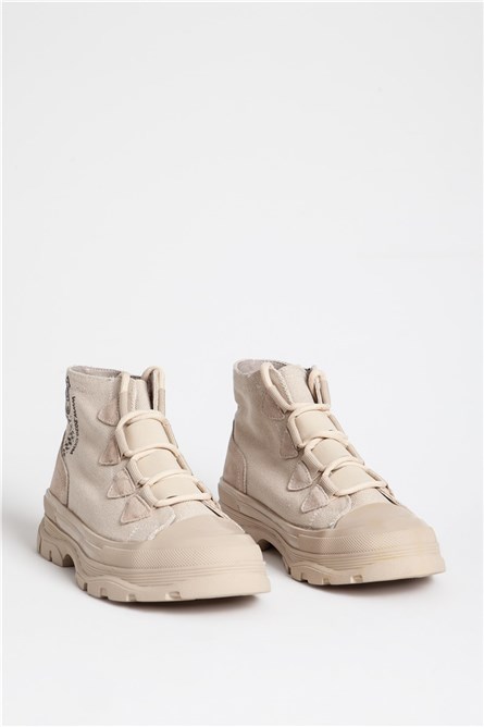 Women's Trainers - Beige #317562