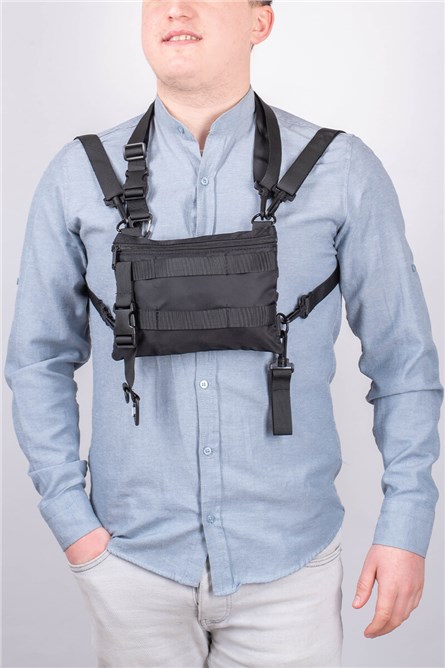 Мъжка чанта - Черна #2076