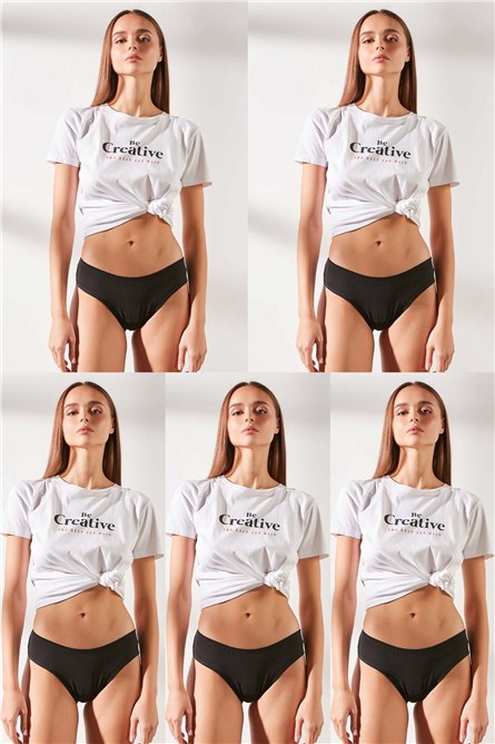 C&City 5 Pack Brazilian Panty 590  #450522