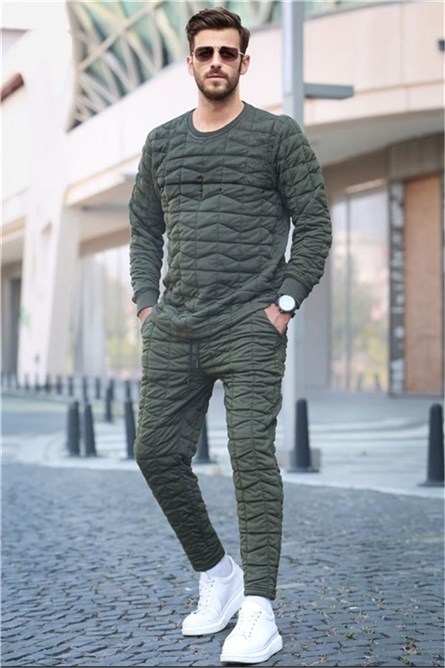 Men's Sport Set 5907 - Khaki #358719