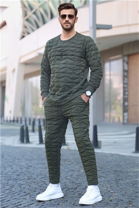 Men's Sport Set 5907 - Khaki #358719