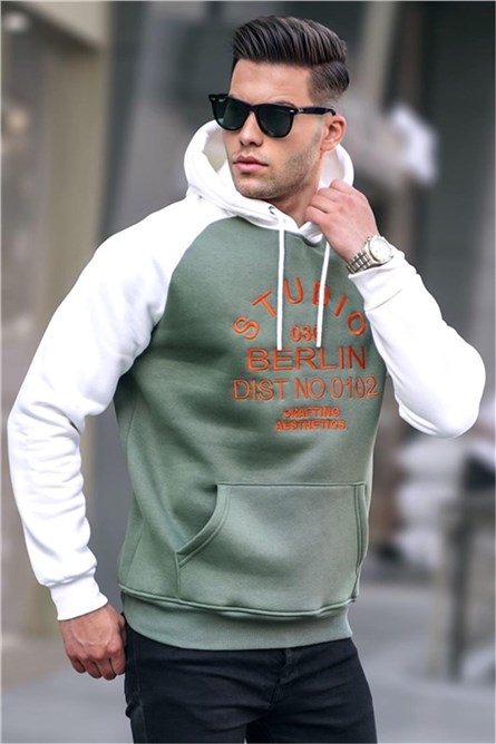 Men's Hoodie 6011 - Khaki #358713