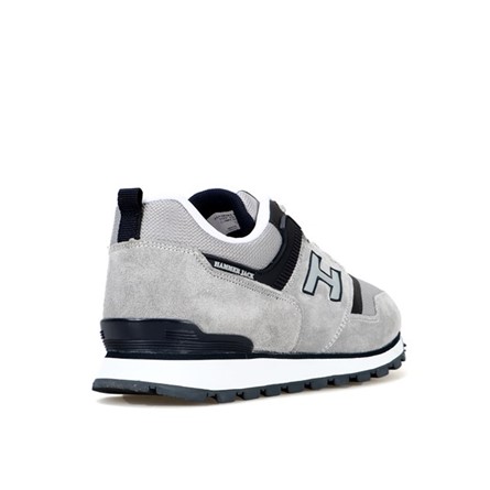 Hammer Jack Men's Genuine Leather Sports Shoes - Gray #368459