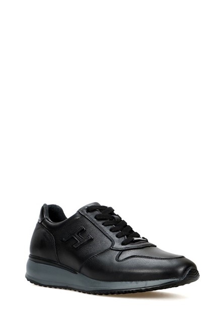 Hammer Jack Men's Genuine Leather Casual Shoes - Black #368370