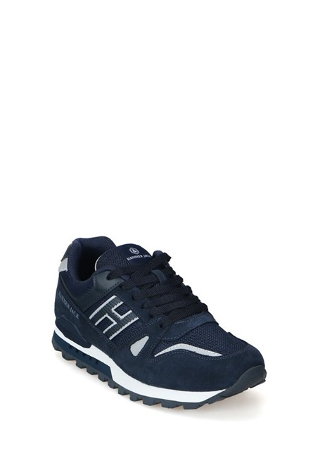 Hammer Jack Women's Genuine Leather Sports Shoes - Dark Blue #369062