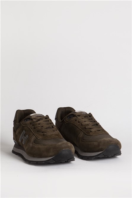 HAMMER JACK Men's sports shoes 19250 - Khaki #328412
