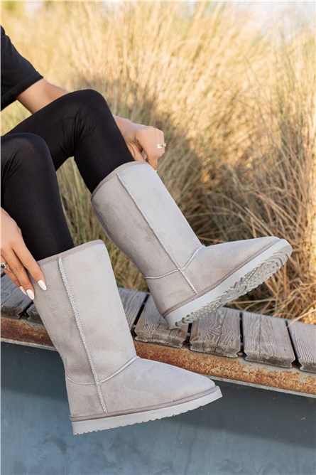 Women's Scrawl Boots - Gray #362012