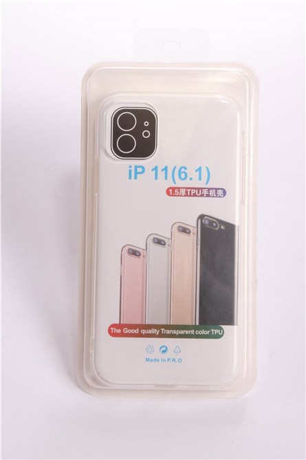 Силиконов гръб за iPhone 11 Pro Безцветен 734273