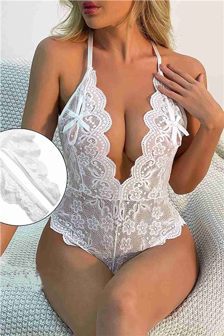Erotic nightgown - White #385867