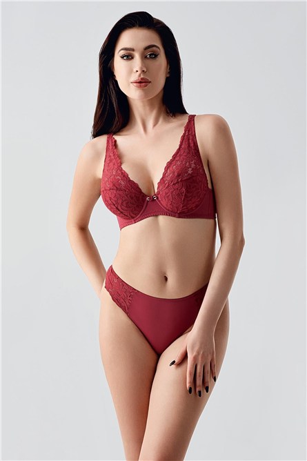 Non-padded Bra And Panty Set C14156  #452171