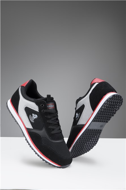 S.A UPOLO Men's Casual Shoes Black 1520