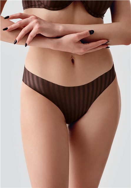 Laser Cut Seamless Slip Panties C19213  #452198