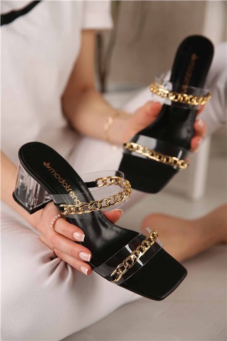 Modatrend Women's Sliders - Black #299550