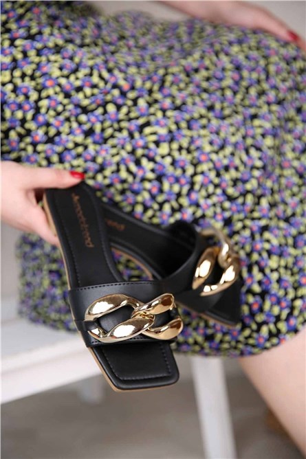 Modatrend Women's Sliders - Black #308955