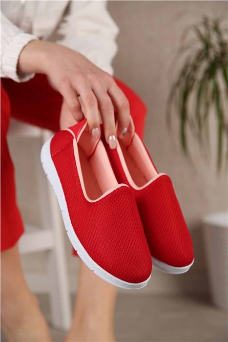 Women's Shoes - Red #301135