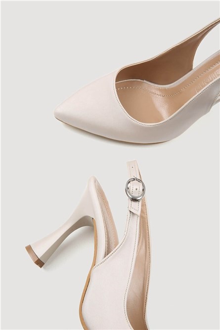 Women's elegant shoes - Cream #331895