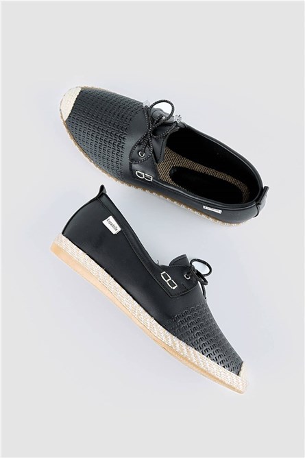Women's espadrilles - Black #328360
